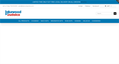 Desktop Screenshot of lakewoodjudaica.com